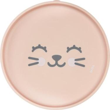 Imagem de Pratinho Em Silicone Gumy Com Ventosa Buba, Pêssego