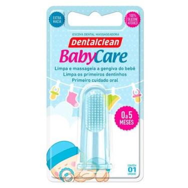 Imagem de Escova Dental Infantil Baby Care Azul - Dentalclean