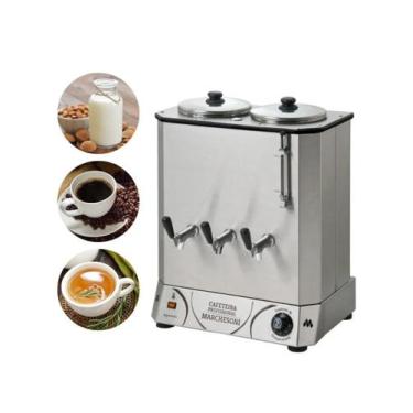 Imagem de Cafeteira Profissional 8 Litros 2 Bojos 4l 220V Marchesoni