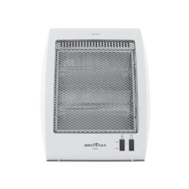 Imagem de Aquecedor De Ambiente Britânia Halógeno Ab800b Branco 127v, 110V