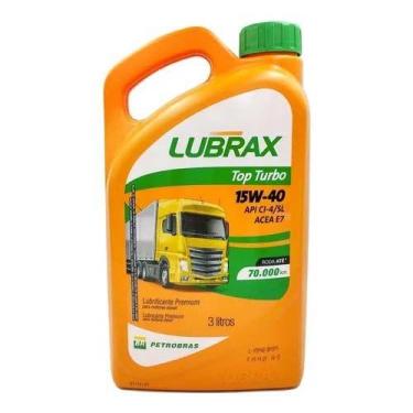 Imagem de Galao oleo motor 3l top turbo 15w40 - lubrax - PETROBRAS