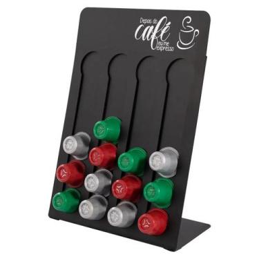 Imagem de Porta Cápsulas De Café Nespresso Suporte Organizador De Mesa Bancada E