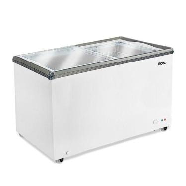 Imagem de Freezer Expositor Horizontal Eos Eco Gelo EEH300XX 247L 127V Dupla Açã