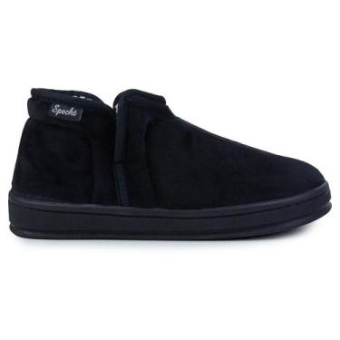 Imagem de Pantufa Feminina Specht Plush Preta 092005, Preto, 39