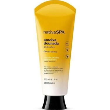Imagem de O Boticário Nativa SPA Ameixa Dourada 200ml - Loção Hidratante Corpora