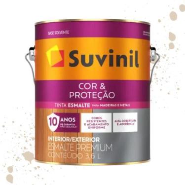 Imagem de Esmalte Cor E Proteção Acetinado Areia Suvinil 3,6L - SUVINIL COATHING
