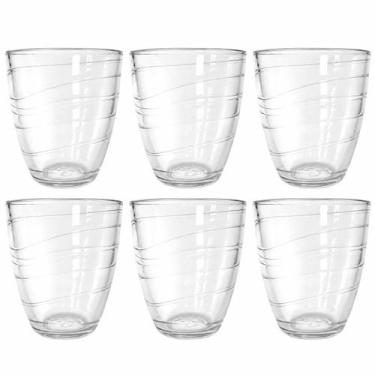 Imagem de Jogo Com 6 Copos 250ml Vidro Para Água e Sucos Pasabahce - Mypa
