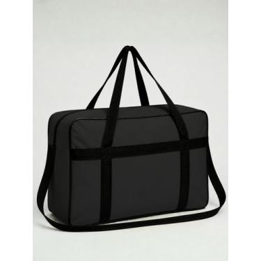 Imagem de Bolsa Sacola Viagem Malinha De Bordo Mala De Mão Academia - ATUAL, Pre