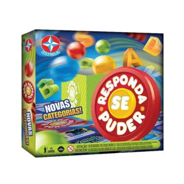 Imagem de Jogo de Tabuleiro Responda Se Puder Estrela