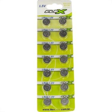 Imagem de Pilha Flexgold Bateria ''Lr44'' Relogio 1.5V 14 Pecas Fx-Lr44 - FLEX G