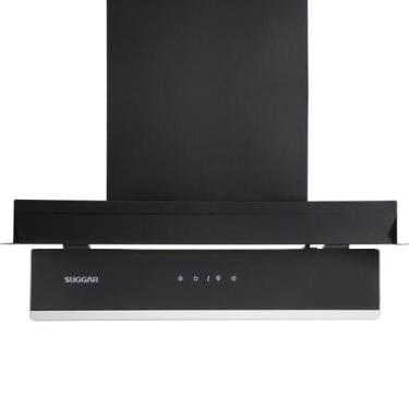 Imagem de Coifa de Embutir Suggar Titanium Touch 60cm Preto com Timer, 110V