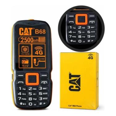 Imagem de Celular Caterpillar CAT B68 4G Dual Chip Teclas Grandes Resistente Bat