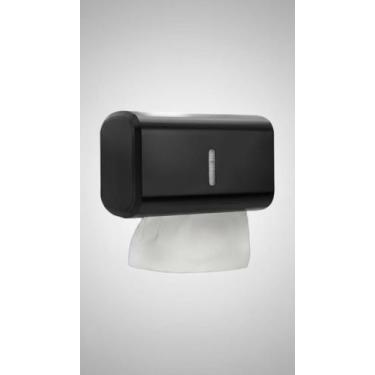 Imagem de Dispenser Papel Toalha Interfolhado Compacto Preto - Congratulations S