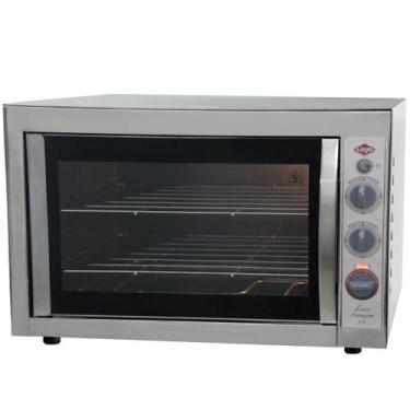 Imagem de Forno De Bancada Elétrico Layr Luxo Premyum 3.0 65l Inox 220, Inox, 22