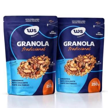 Imagem de Kit 2 Granola Tradicional WS NATURAIS 250g