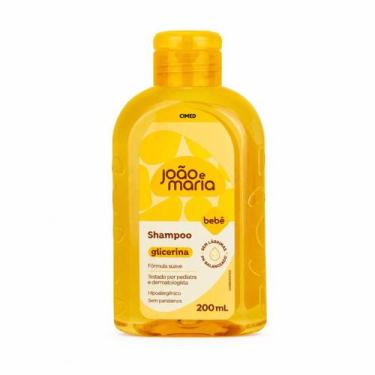 Imagem de Shampoo Bebê Glicerina Hipoalergênico Sem Lágrimas J&M 200ml - João E 