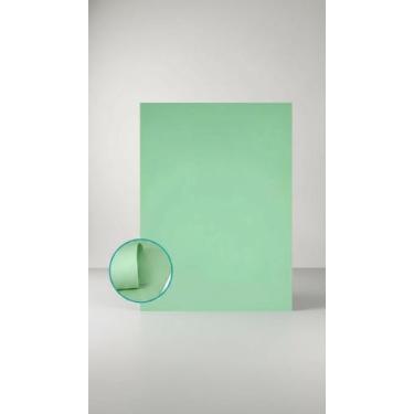 Imagem de Papel Offset Liso A4 180g 50 Folhas Verde - Congratulations Store