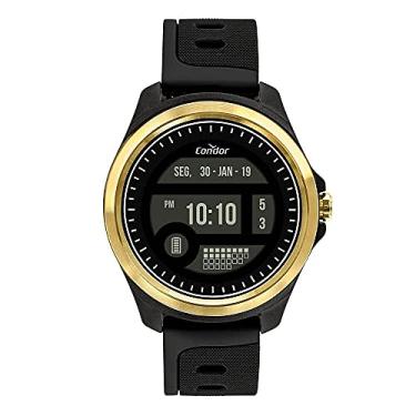 Imagem de Relógio Condor Masculino Preto Pulseira Silicone Preto