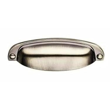 Imagem de Puxador Concha Stillo 64Mm Níquel Escovado - Gruppa