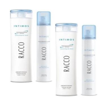 Imagem de Kit C/2 Sabonete + 2 Desodorante Íntimo Racco
