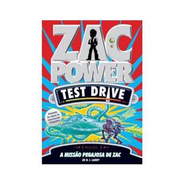 Imagem de Livro - Zac Power Test Drive: a Missão Pegajosa de Zac - Volume 4