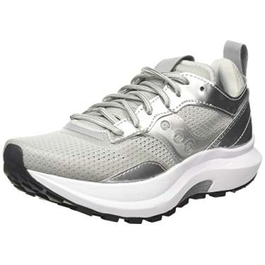 Imagem de Saucony Tênis masculino Jazz Hybrid, prata, 36