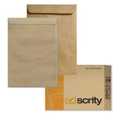 Imagem de Envelope Saco Kraft (natural) 240x340 80grs - 250 Unidades
