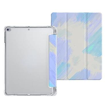 Imagem de Capa para tablet moderna e fina ultrafina com compartimento para caneta para iPad Pro 11 polegadas iPad Air 1 2 3 4 iPad Mini 4 5 6 iPad 8 10,2 polegadas (P01 (com adesivo), iPad Air3 10,5 polegadas 2019)