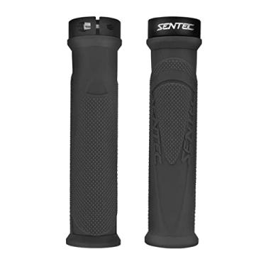 Imagem de Punho Manopla Mtb Sentec 130mm Com Trava Bicicleta Bike Cor:Preto;Gênero:Únissex;Tamanho:Único