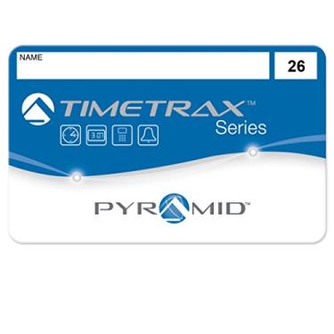 Imagem de Cartões de deslizamento de funcionários Pyramid 41303 numerados 26-50 para TimeTrax TTEZ, TTEZEK, PSDLAUBKK, TTPRO, TTMOBILE, FASTTIME 8000, FASTIME 9000 Time Clock Systems. Requer um pacote de software de atualização de 25 funcionários se comprado p