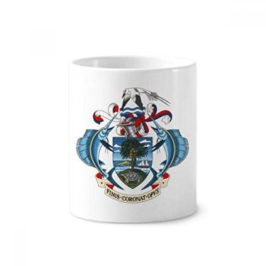 Imagem de Seychelles – Porta-canetas com emblema nacional da África