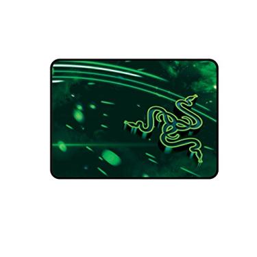 Imagem de Mousepad, Razer, Goliathus Speed (médio): Tapete suave para jogos - base de borracha antiderrapante - design de tecido portátil - moldura costurada antidesgaste - cósmico