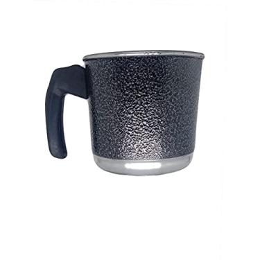 Imagem de Caneca Leiteira Canecão Alumínio Preto 18 cm Diâmetro 2L
