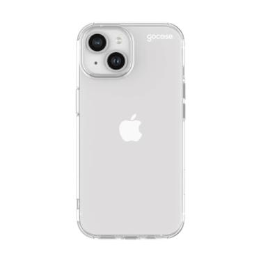 Imagem de Capa Anti Impacto Gocase Modelo Slim Air Compatível com iPhone 15 (6.1 Pol) - Transparente