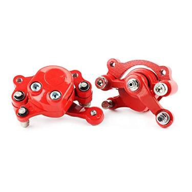 Imagem de Pinças De Freio A Disco Dianteiro E Traseiro, Dispositivo De Freio Mecânico Para Motocicletas, Acessórios De Substituição, Apto Para Bicicleta 43 47 49cc Mini Motocicleta