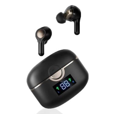 Imagem de Fones de ouvido Bluetooth sem fio  fone de ouvido surround  Touch Earbuds  fones de ouvido  mãos