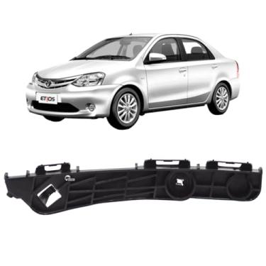 Imagem de Guia do Parachoque Traseiro Lado Esquerdo Para Etios 2013 2014 2015 Até 2021