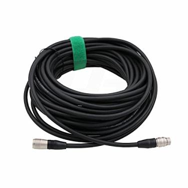 Imagem de HangTon Cabo de extensão para Canon CN-E 18-80 mm 70-200 mm lente servo para controlador de foco de zoom ZSG-C10 Hirose 20 pinos fêmea macho 1M