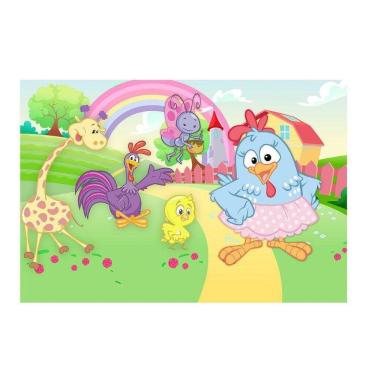 Imagem de Fundo Fotográfico Newborn Galinha Pintadinha 1,5X1,2 Ffp-176