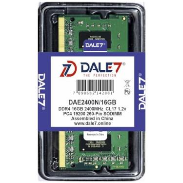 Imagem de Dale7, Memória Dale7 Ddr4 16Gb 2400 Mhz Notebook 1.2V
