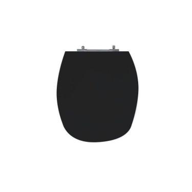 Imagem de Assento Sanitário Poliéster para Louça Thema incepa Aço Preto