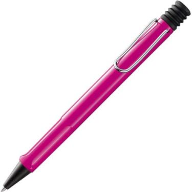 Imagem de Lamy Rosa safári - Caneta esferográfica com aderência ergonômica e largura da linha M - para escrita longa agradável - feita de plástico ASA robusto - incluindo refil de grande capacidade M 40,6 cm