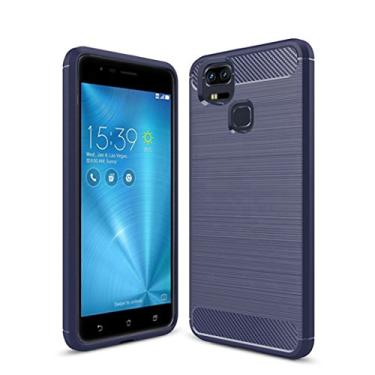 Imagem de Capa ASUS ZenFone 3 Zoom ZE553KL, sensação macia, proteção total, anti-arranhões e impressões digitais + capa de celular resistente a arranhões para ASUS ZenFone 3 Zoom ZE553KL