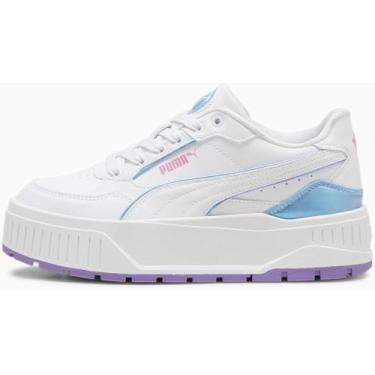 Imagem de PUMA Kids Tênis infantil unissex Karmen Ii Idol (criança grande), Puma White Lavender Alert, 21