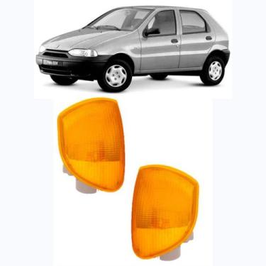 Imagem de Par Pisca Palio Siena Strada Weekend 96 97 98 99 00 Ambar - JCV