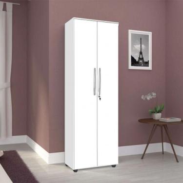 Imagem de Armario Organizador Multiuso 2 Portas Focus Cor Branco - SÃO MIGUEL MÓ