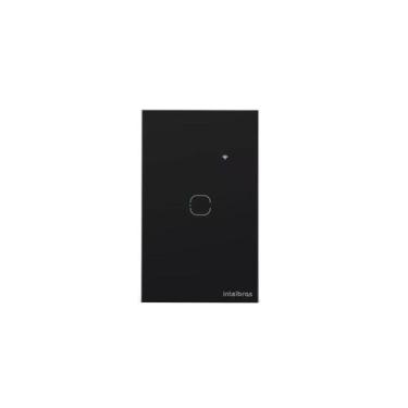 Imagem de Interruptor Smart Wi-Fi Touch 1 Tecla EWS 1001 Preto Intelbras