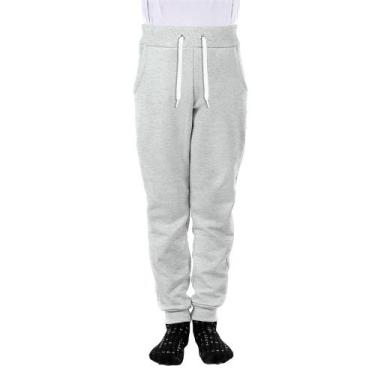 Imagem de Calça Moletom Infantil Menino Benellys, 8, Cinza
