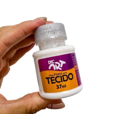 Imagem de Tinta para Tecido Clareador Incolor Fosca 37ml DAC Art