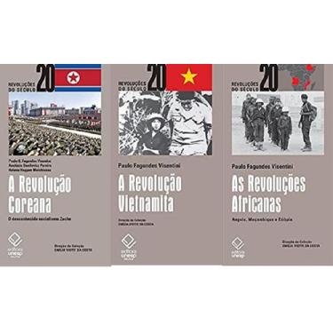 Imagem de KIT 3 LIVROS Paulo Fagundes Visentini REVOLUÇÃO COREANA + VIETNAMITA +
